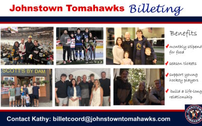 BECOME A TOMAHAWKS BILLET FAMILY TODAY