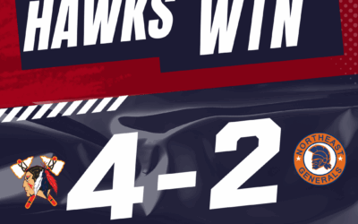 TOMAHAWKS PULL OFF IMPROBABLE COMEBACK WITH THREE GOALS IN FORTY SECONDS TO STUN GENERALS
