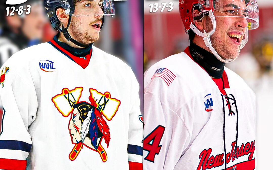 TOMAHAWKS LOOK TO JUMP TITANS IN EAST DIVISION STANDINGS WITH CRUCIAL MATCHUPS IN NEW JERSEY