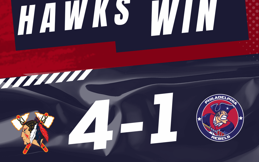 TOMAHAWKS EARN DECISIVE 4-1 WIN TO SPLIT SERIES AGAINST PHILADELPHIA IN JOHNSTOWN