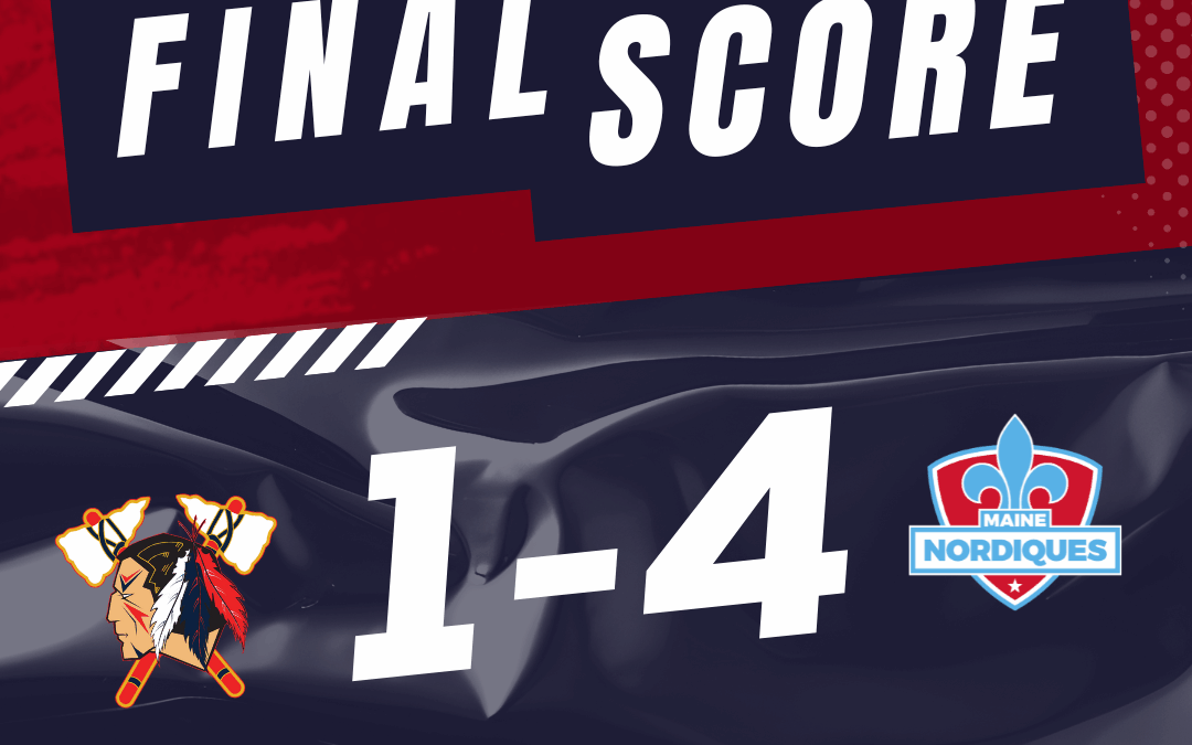LATE TWO-MINUTE COLLAPSE SINKS TOMAHAWKS ON HOME ICE IN 4–1 LOSS TO NORDIQUES