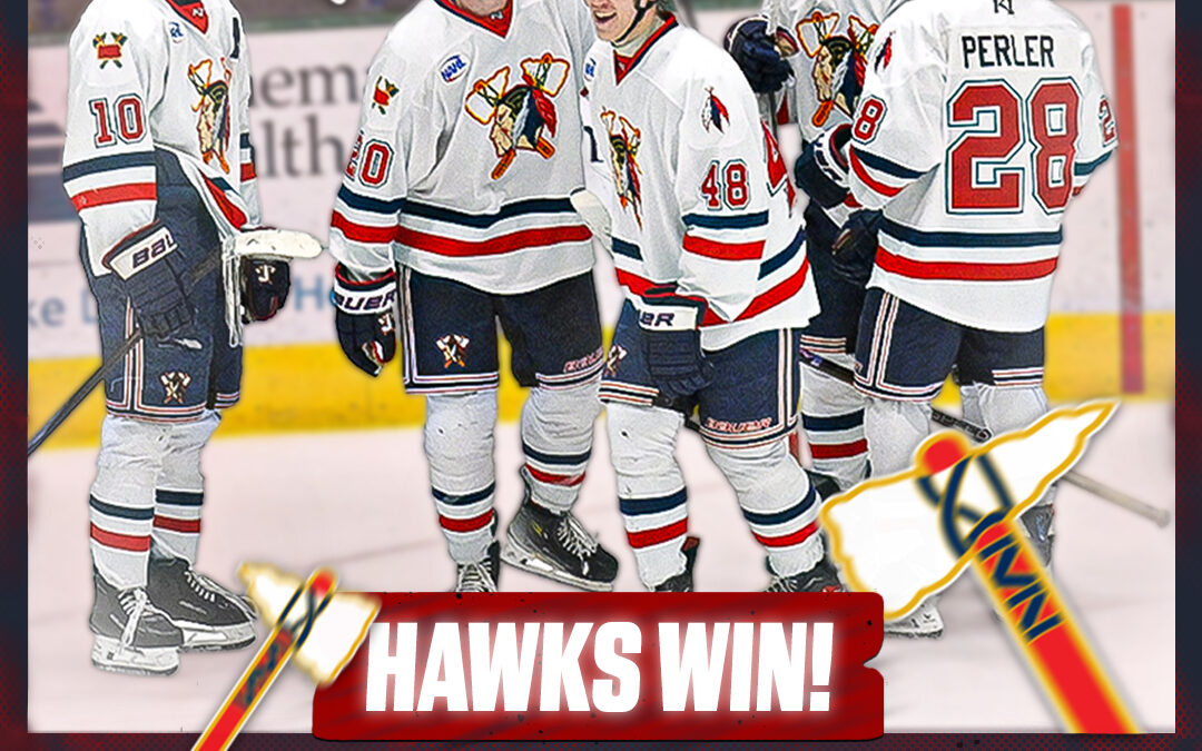 JARMAIN, MARSHALL EACH RECORD TWO POINTS, OLEKSIIENKO SHINES IN 4TH CAREER VICTORY IN HAWKS’ 4-2 ROAD WIN VS NORDIQUES