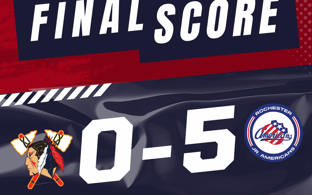 TOMAHAWKS BLANKED BY JR. AMERICANS ON HOME ICE