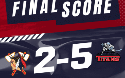 TITANS OUTLAST TOMAHAWKS THROUGH 60 MINUTES FOR 5-2 VICTORY IN JOHNSTOWN
