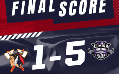 TOMAHAWKS TREAD WATER EARLY, EVENTUALLY SUCCUMB TO ELMIRA’S OFFENSIVE ONSLAUGHT, DROPPING FIRST OF TWO ON THE ROAD, 5-1