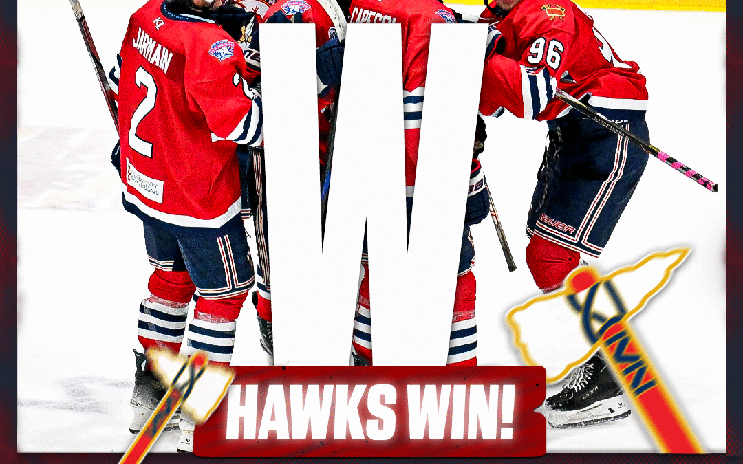 HAWKS’ CRUISE TO 6-2 VICTORY IN FRONT OF LIVELY 1ST SUMMIT ARENA CROWD ON STAR WARS NIGHT