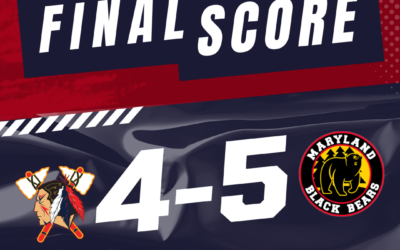 MARYLAND HANGS ON LATE TO WIN 121 PENALTY MINUTE AFFAIR IN JOHNSTOWN ON FRIDAY NIGHT