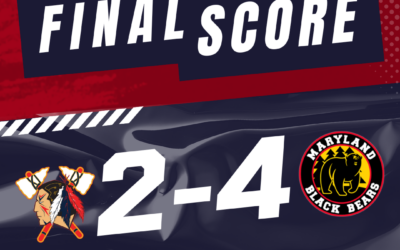 TOMAHAWKS BATTLE TIL THE END, ULTIMATELY FALL TO MARYLAND 4-2 GIVING THEM 11 STRAIGHT WINS