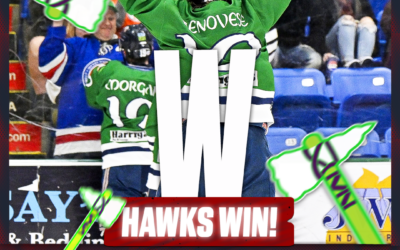 SULLIVAN’S HAT-TRICK EARNS TOMAHAWKS A VALUABLE TWO POINTS IN 7-4 VICTORY TO COMPLETE THREE-WEEK HOME STAND IN JOHNSTOWN