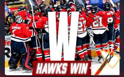 TOMAHAWKS CLIMB OUT OF TWO-GOAL DEFICIT, COMPLETE WEEKEND SWEEP OF REBELS SATURDAY NIGHT IN JOHNSTOWN