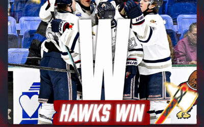 TOMAHAWKS BOUNCE BACK WITH COMMANDING 5-2 WIN IN NEW JERSEY