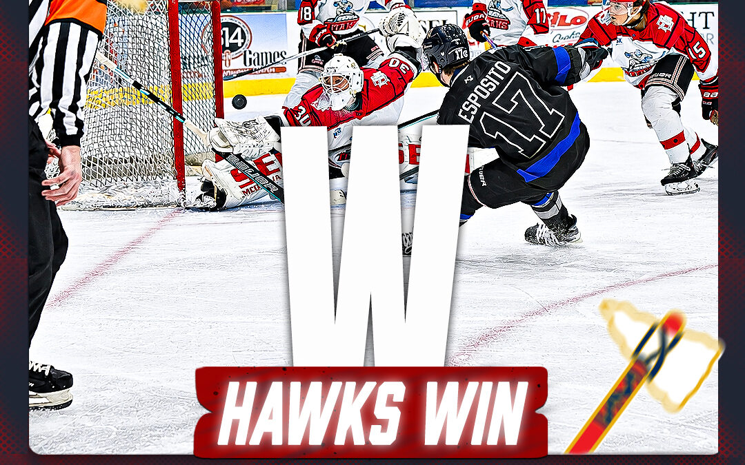 TOMAHAWKS ERASE THREE NEW JERSEY LEADS, SCORE THREE UNANSWERED IN THIRD PERIOD TO BEAT TITANS 7-4